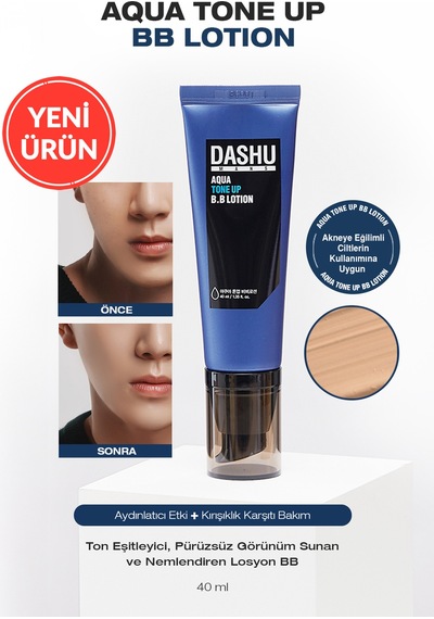 Dashu Mens Aqua Tone Up B.b Lotion Bej