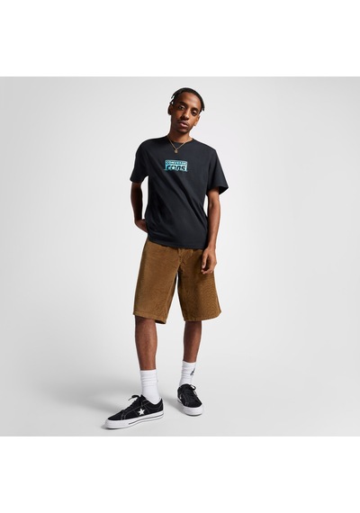 Converse Skeleton Water Ski Erkek Siyah T-shirt