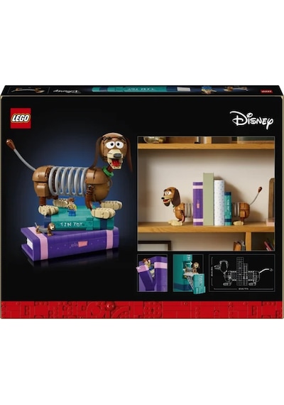 LEGO® Disney ve Pixar Oyuncak Hikayesi Köpek Slinky Kitap Desteği 43301 - Yetişkinler için Sevimli bir Dachshund Köpek Modeli Yapım Seti (1311 Parça) LEGO® Disney ve Pixar Oyuncak Hikayesi Köpek Slinky Kitap Desteği 43301 - Yetişkinler için Sevimli bir Dachshund Köpek Modeli Yapım Seti (1311 Parça)