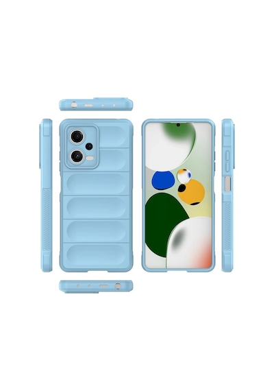 Muratech Newface Xiaomi Poco X5 5g Kılıf Optimum Silikon - Sky Blue