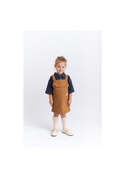 Cigit Gabardin Jile 2-7 Yaş Taba Taba