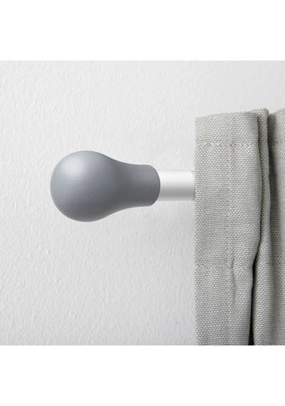 Ikea Vıtskrap Korniş Ucu 60 Mm Gri