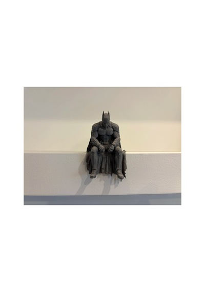 Batman Sitting On Ledge Figürü - Arkham Knight