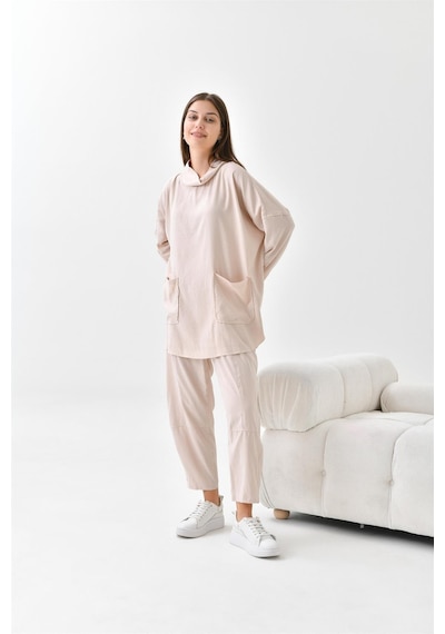 Ftz Women Kadın Takım Beige 30508-beıge Bej