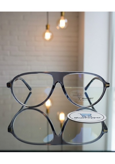 Zenit Modern Çerçeveli Gözlük Unisex Yuvarlak Stil Sahibi Mavi Işık Korumalı Camları Değişebilir Gri