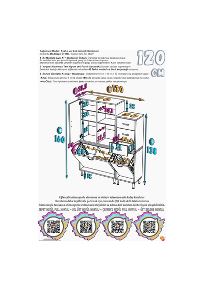 Beril 120 Cm Çekmeceli/çift Sepetli Çok Amaçlı Dikey Banyo/kiler Dolabı Beyaz 70+50 X160x32,5 Cm Beril 120 Cm Çekmeceli/çift Sepetli Çok Amaçlı Dikey Banyo/kiler Dolabı Beyaz 70+50 X160x32,5 Cm