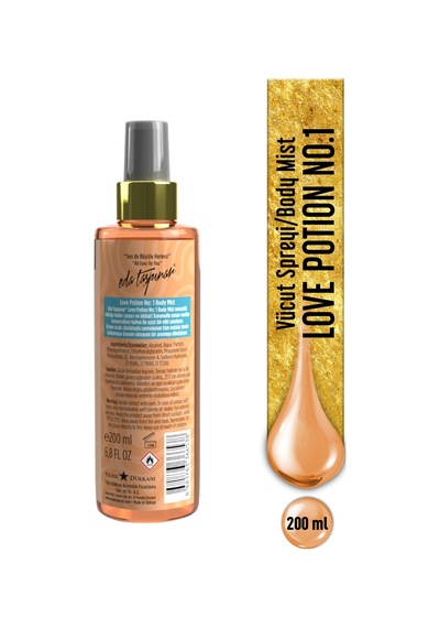 Eda Taşpınar Love Potion No:1 Vanilla&Cinnamon Body Mist Vücut Spreyi 200 ML