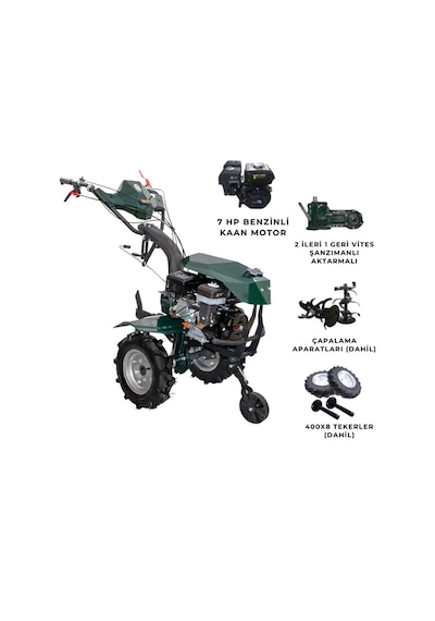 Kaan CP250-S 7 HP Benzinli Çapa Makinesi