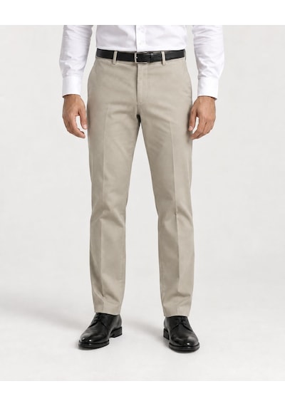Classics Men Caserta Regular Fit Likralı Erkek Kumaş Pantolon - 7558 Bej