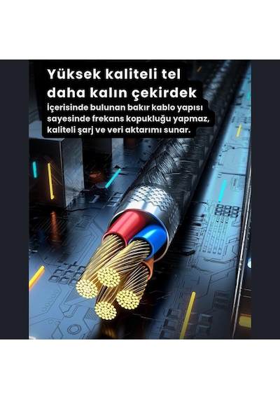 Polham 60w Süper Hızlı Pd Type C To Type C Şarj Kablosu 25 CM