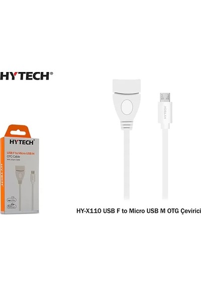 Hytech Hyx110 Usb F To Microusb M Otg Çevirici
