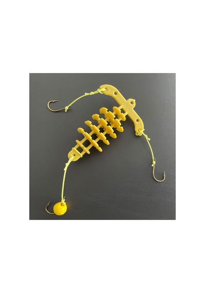 Tr Sazan Yaylı Hazır Takım 3 Iğneli Plastik Hamur Yaylı Rig Takım 5 Adet Genel