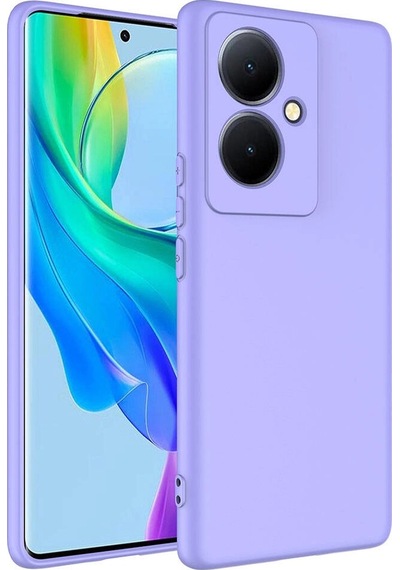 Vivo V29 Lite 5g Kılıf Zore Mara Lansman Kapak Lila