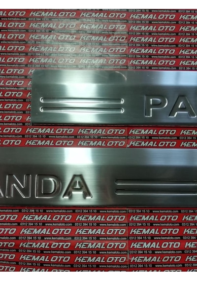 Fiat Panda Krom Kapı Eşiği 2 Prç. P.Çelik 2003-2012