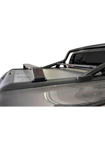 Omsa Toyota Hilux Dakar Kasa Üstü Ara Atkı  Rollbar İçin 2 Parça Siyah 130-177cm 2015 Ve Sonrası