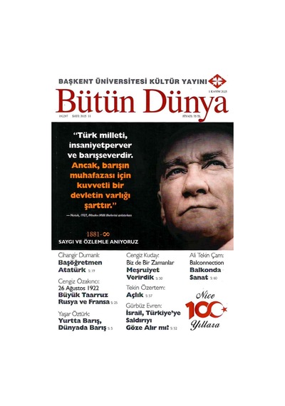 Bütün Dünya Dergi Kasım 2025