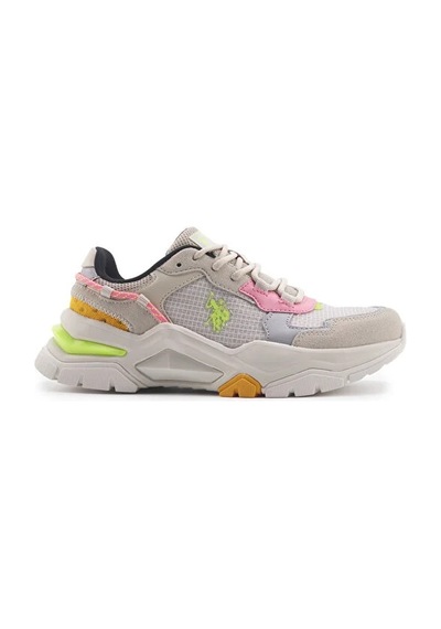 U.s. Polo Assn. Vıncent Wmn 4fx Kadın Sneaker Bej Bej