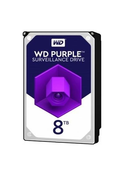 8tb Wd Purple Sata 6gb/s 256mb Dv 7/24 Wd85purz