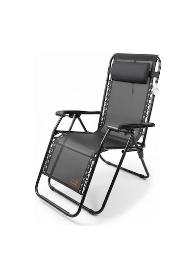 Madfox Easyrest Katlanır Şezlong Sandalye Gri Gri