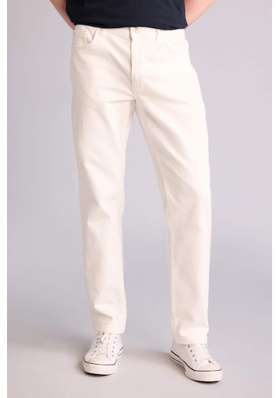 Defacto Esnek Belli Carrot Fit Jean Pantolon F9005ax26spwt34 Beyaz-wt34