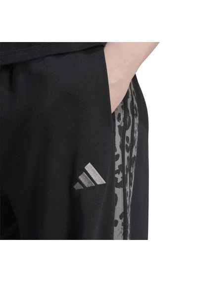 Black/multco/grefou Adidas Kadın Günlük Eşofman Altı W Aop 3s Ft Pt Ks7995 Siyah