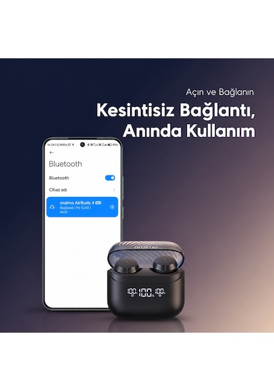 Oraimo OTW-340 Bluetooth 5.3 Kulak İçi Kulaklık