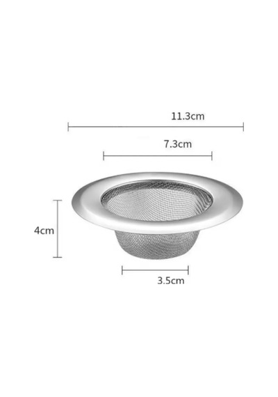 Mini Tel Lavabo Süzgeci Paslanmaz Çelik Küçük Mutfak Filtresi Tıkanıklık Önleyici Pratik Süzgeç Pasl Diğer