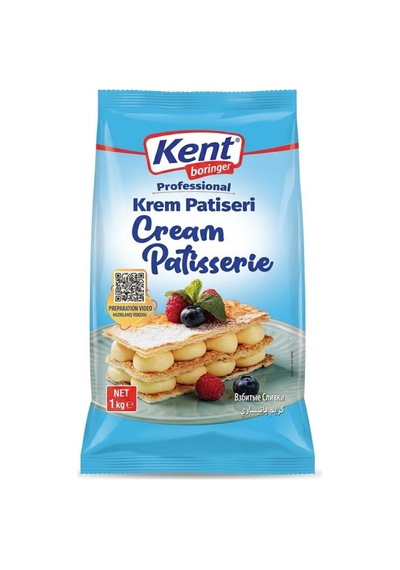 Kent Krem Patiseri Sarı 1kg