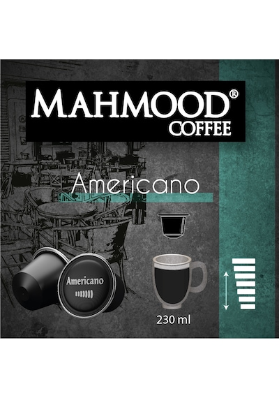 Mahmood Coffee Americano Kapsül Kahve 16 x 7 G