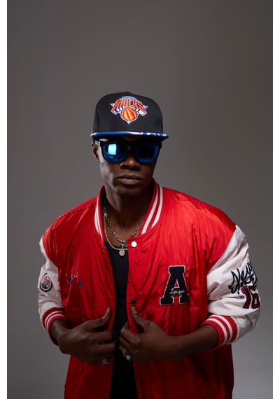 Berellini Knicks Hip-hop Şapka Özel Kolleksiyon Siyah - Mavi