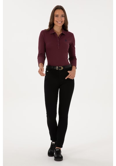 U.S. Polo Assn. Kadın Siyah Toothpick Fit Jean Pantolon 50307804-DN0027