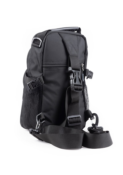 İmaks Çokgözlü İmperteks Kumaş Günlük Sırt Çapraz Göğüs El Ve Omuz Çantası Unisex Siyah Body Bag 927 Siyah - Gri