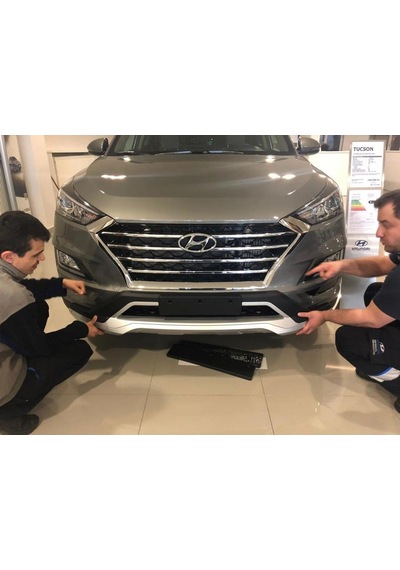 Dmb Hyundai Tucson Ön Arka Tampon Koruması Difüzör Kalın Tip 2019
