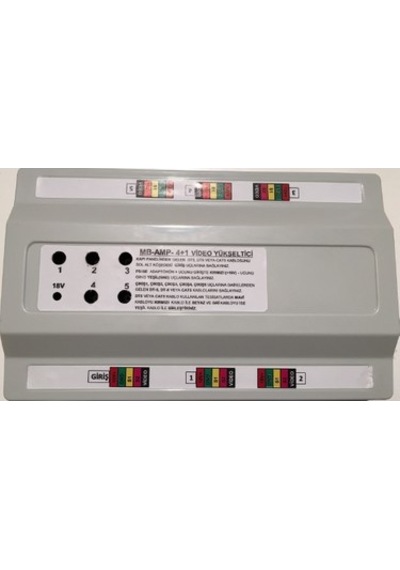Multitek Multibus 1 Giriş 4 Çıkışlı Video Yükseltici 9g 02 01 0004