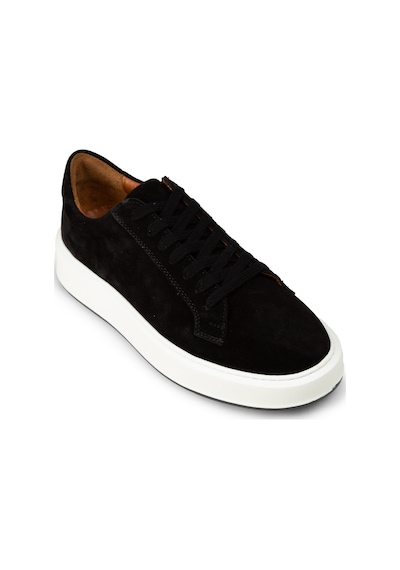 Deery Erkek Hakiki Süet Siyah Sneaker Ayakkabı - E4182msyhe01 Siyah