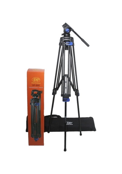Dp 888 Professional Video Kamera Tripod 180m Hidrolik Kafa