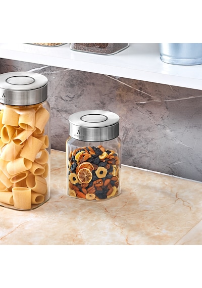 Aryıldız Timeless Square M Saklama Kabı 680 ML Şeffaf