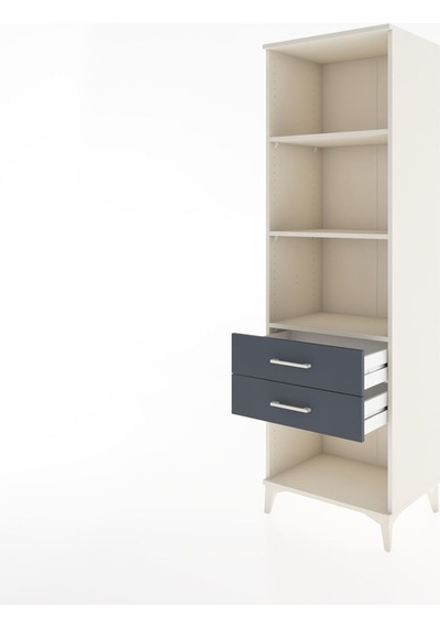 Hyperion Dolap 3 Raflı 2 Çekmeceli 60x44x195 Aytaşı-antrasit Aytaşı Hyperion Dolap 3 Raflı 2 Çekmeceli 60x44x195 Aytaşı-antrasit Aytaşı