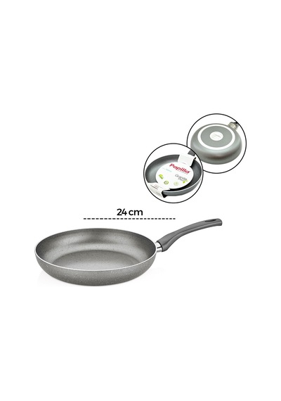 Granit Tava 24 Cm Tek Saplı Sarı