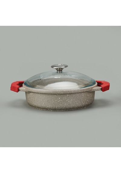 Döküm Karnıyarık Tenceresi - Siyah - 24 Cm Renkli