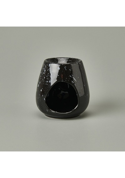 Deco Enyo Seramik Buhurdanlık - Siyah - 11 Cm