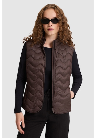U.S. Polo Assn. Kadın Koyu Kahverengi Yelek 50326246 Vr084