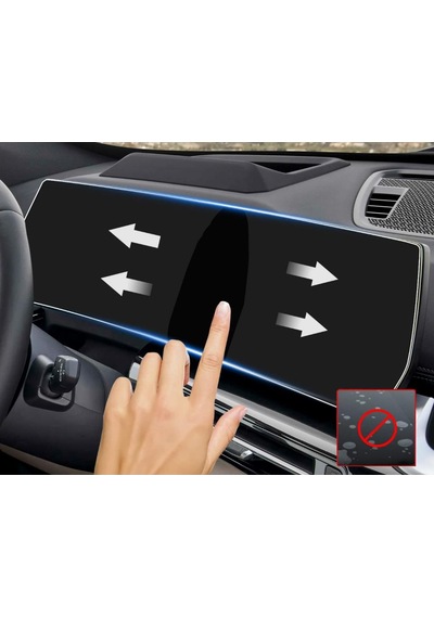 Bmw İx1 Mat Ekran Koruyucu Şeffaf Tam Kaplama Tek Parça ' Sadece Ekran Koruyucu