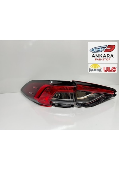 Toyota Corolla 2019-2025 Sedan Stop Lambası Sol İç Ve Dış Takım  Farba-ulo-2 Stop Ledsiz -