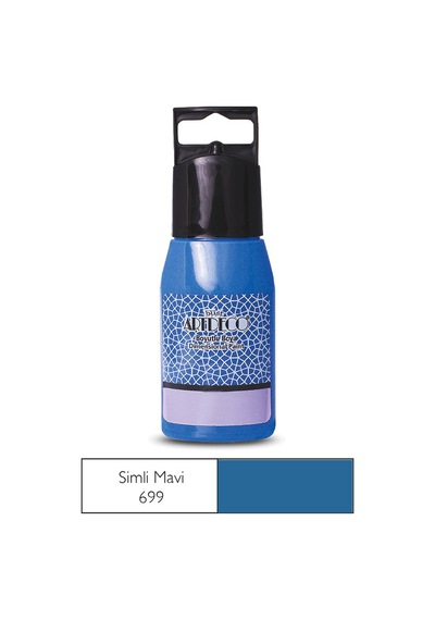 Artdeco Simli Boyutlu Boya 60Ml Mavi 699