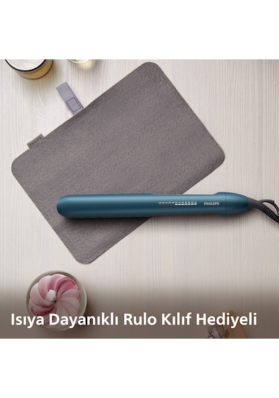 Philips Saç Düzleştirici BHS732/00, Bukle Özelliği, Argan Yağı Katkılı, UV Koruması