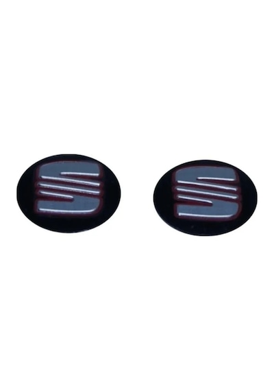 Seat Araç Anahtar Logo Amblemi Kumanda Logo Çap: 14 Mm 2 Adet