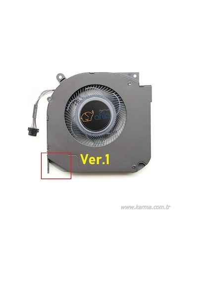 Monster Abra A5 V19.1, A5 V19.1.1 Notebook Fanı Ver.1 / Nbfan802