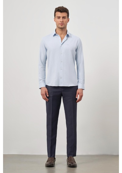 İmza Koyu Mavi Uzun Kol Kendinden Desenli Armürlü 032 Sert Yaka Classic Slim Fit Gömlek 1004245151 Koyu Mavi İmza Koyu Mavi Uzun Kol Kendinden Desenli Armürlü 032 Sert Yaka Classic Slim Fit Gömlek 1004245151 Koyu Mavi