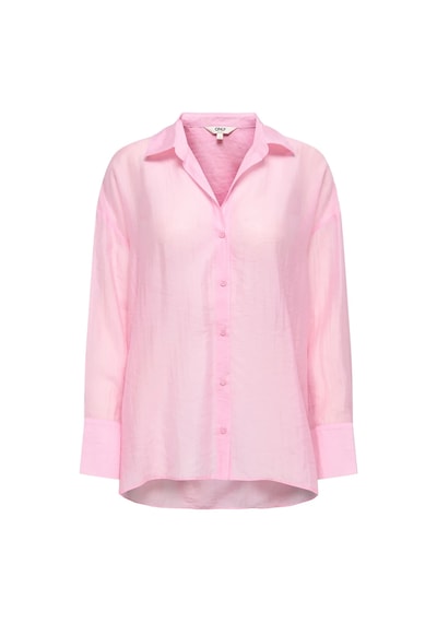 Only Onloregon Teagan L/s Kadın Gömlek 15369483 Pembe